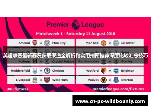英超联赛最新赛况获取渠道全解析和实用指南推荐深度比较汇总技巧
